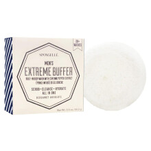 SPONGELL3 Mannen Extreme Buffer - Body Wash/Douchegel Spons - Bergamot Absolute Wit