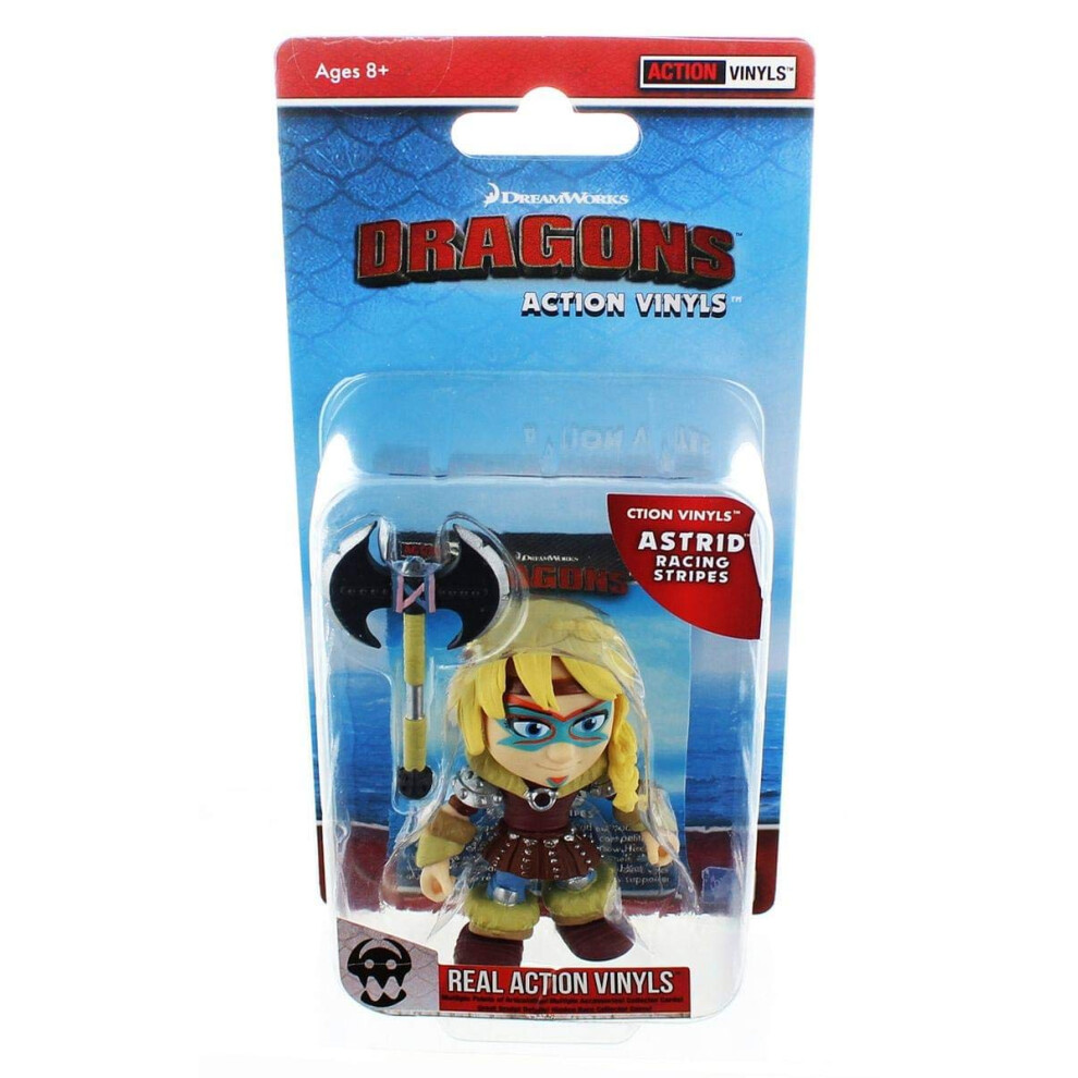 Photos - Action Figures / Transformers How to Train Your Dragon 3.25"" Action Vinyl: Astrid 87421ASR(Racing Stripes)