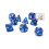 Sirius a Dice Gioco di dadi acrilici blu perla 1