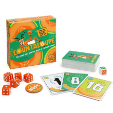 Bananagrams Countaloupe: Slice and Dice STEM-spel voor kinderen vanaf 7 jaar