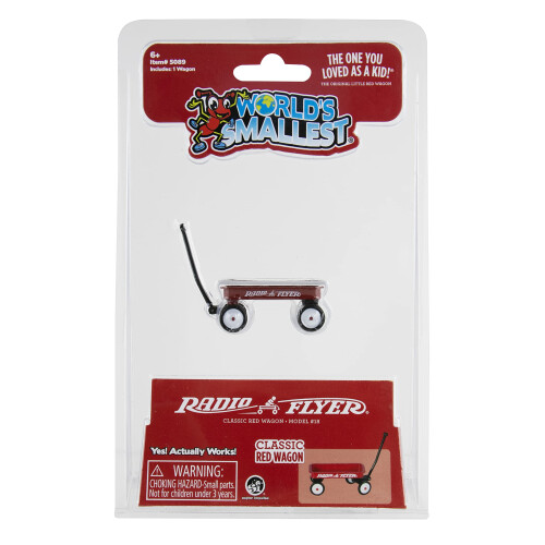Worlds Mindest Radio Flyer Classic Red Wagon 2