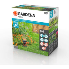 Gardena Starter Set Pipeline with Oscillating Sprinkler