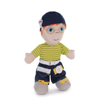 Miniland Educational Cuucasian Boy Apertening Doll