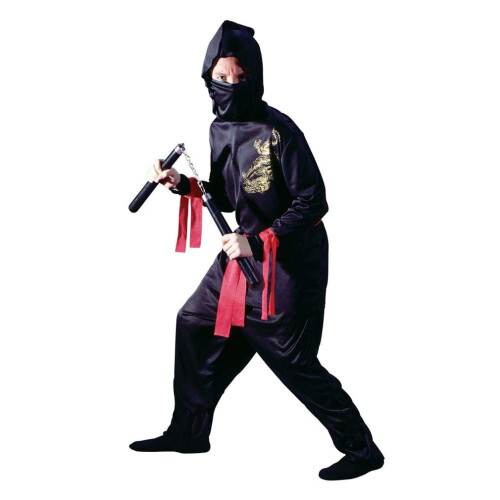Black Ninja Kids Costume