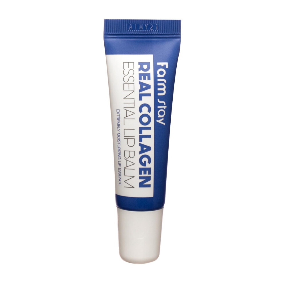 Farmstay Women's Real Collagen Essential Lip Balm By For - 0.35 Oz Lip Balm