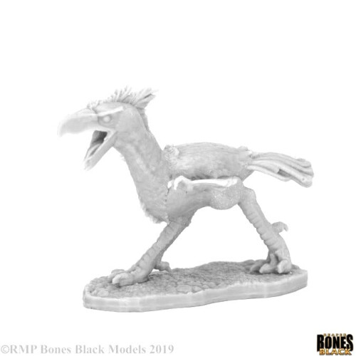 Reaper Miniaturen REM44075 Bones Axebeak Miniatur Schwarz