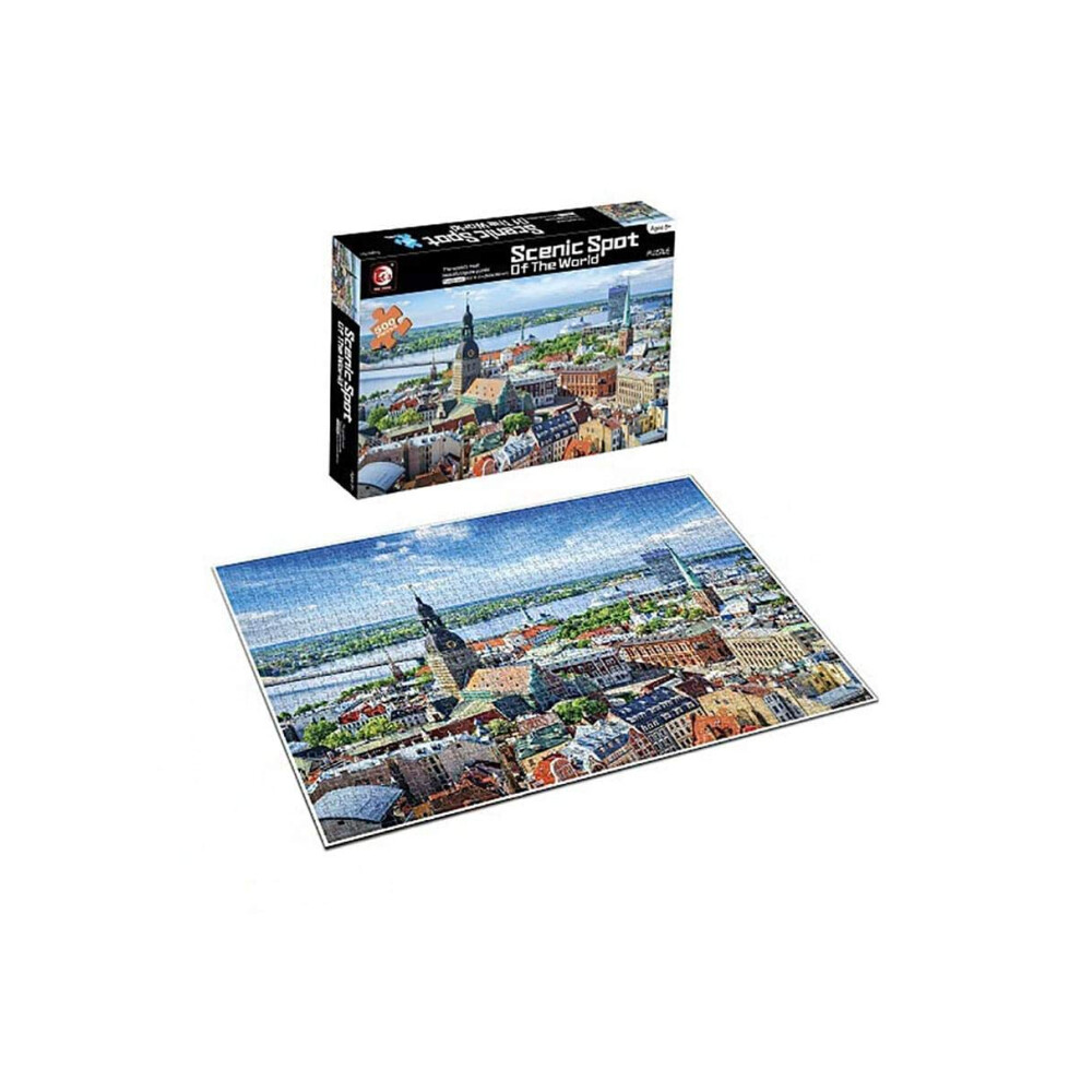 Photos - Jigsaw Puzzle / Mosaic Scenic Spot of The World Sea Port 500 Piece Jigsaw Puzzle ST019686