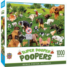 Masterpieces Puzzle 1000 pices pour adultes, famille ou jeunes  Super Dooper  49,25 x 26,75 cm