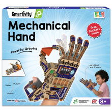 Smartivity DIY Robotic Mechanical Hand STEM Toy for Kids 8-9-10-11-12-13-14 Years Old | 2024 Parents Choice Award Winner I Birthday Gift for Boys & Gi