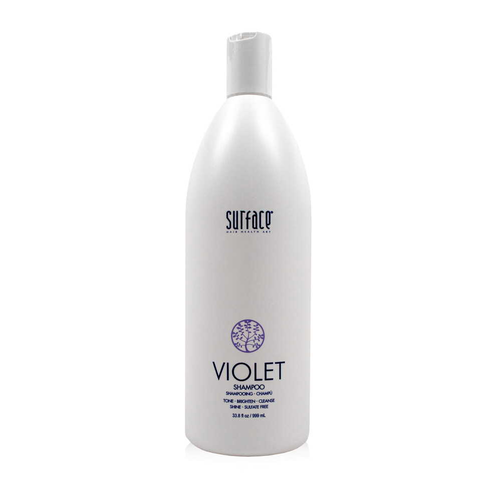 Povrch Surface Hair Pure Blonde Violet Shampoo, 33.8 Fl Oz