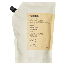 AG Care Smoooth Vyhlazujc ampon s arganem a kokosem pro zven lesku a hladkosti ampon bez sulftu 33,8 Fl Oz