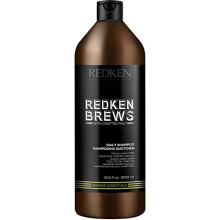 Redken Brews Daily Shampoo für Männer | Leichter, feuchtigkeitsspendender Haarreiniger
