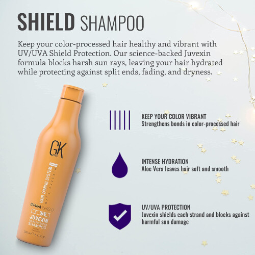 Șampon de păr, Global Keratin, Shield, Protecție UV, 240 ml 2