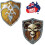 Beistle Shield Cutouts 6