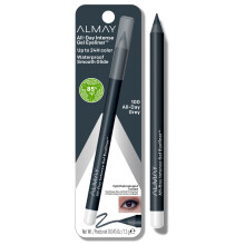 Almay Gel Eyeliner Vattentt Blekningssker gonmakeup Lttvssad Liner Pencil 100 All Day Grey 0,045 Oz