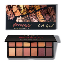 L.A. Girl Fanatic Ögonskuggepalett, Get Feverish, 0.035 Oz.