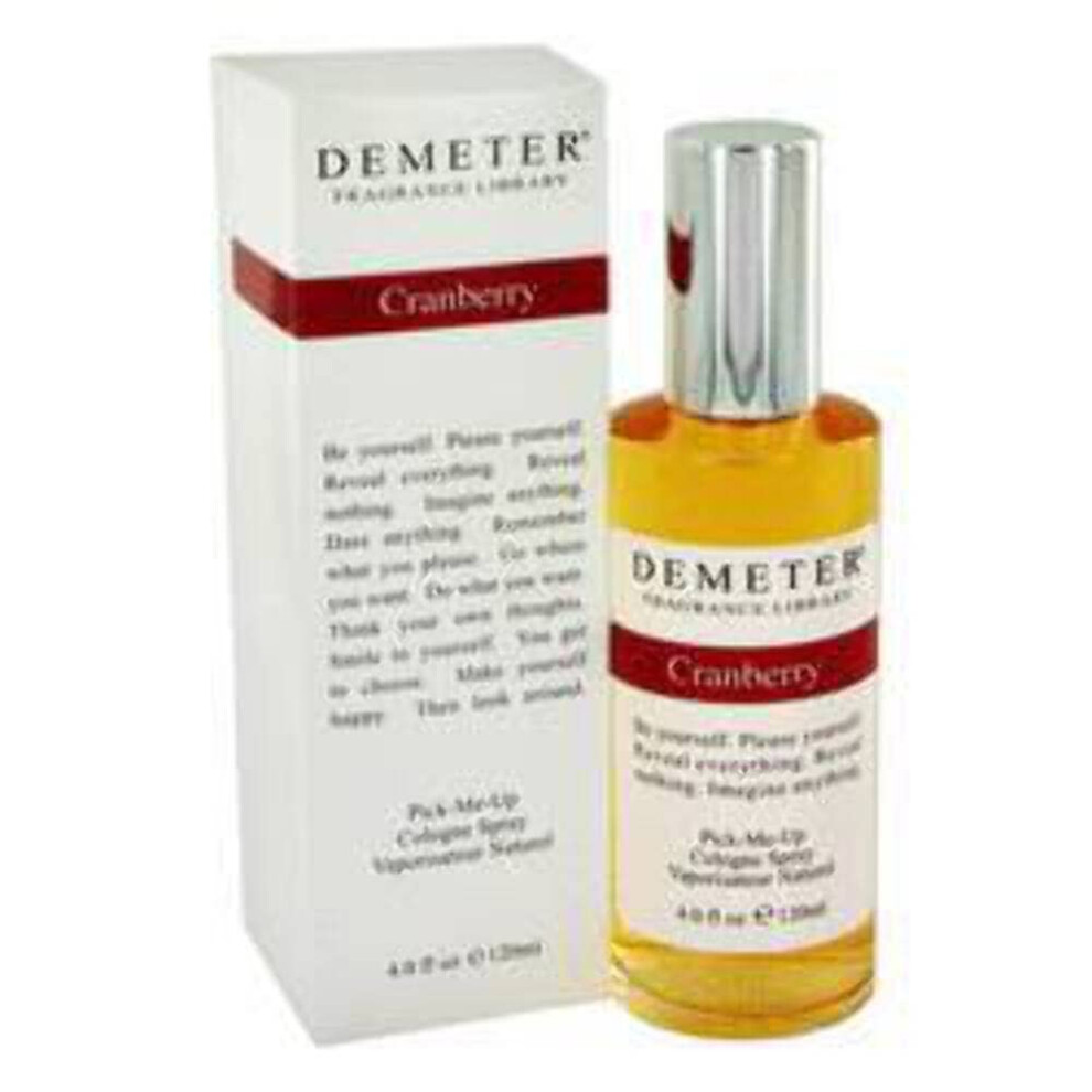 Demeter Cologne Spray For Women, Cranberry, 4 Ounce