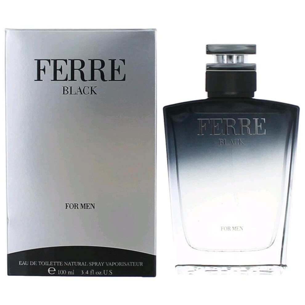 Gianfranco Ferre Black Eau de Toilette Spray για άνδρες 3,4 ουγγιές