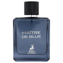 Maison Alhambra Maitre De Blue Eau De Parfum spray frfiaknak 3,4 uncia