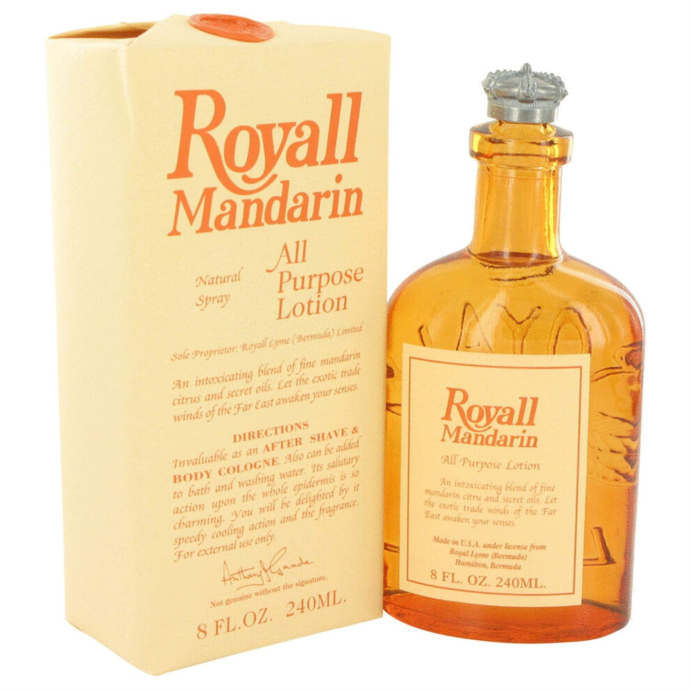 Kr Lovsk V Ne Orange Royal Mandarin /Royall Fragrances All Purpose Lotion 8.0 Oz (M)