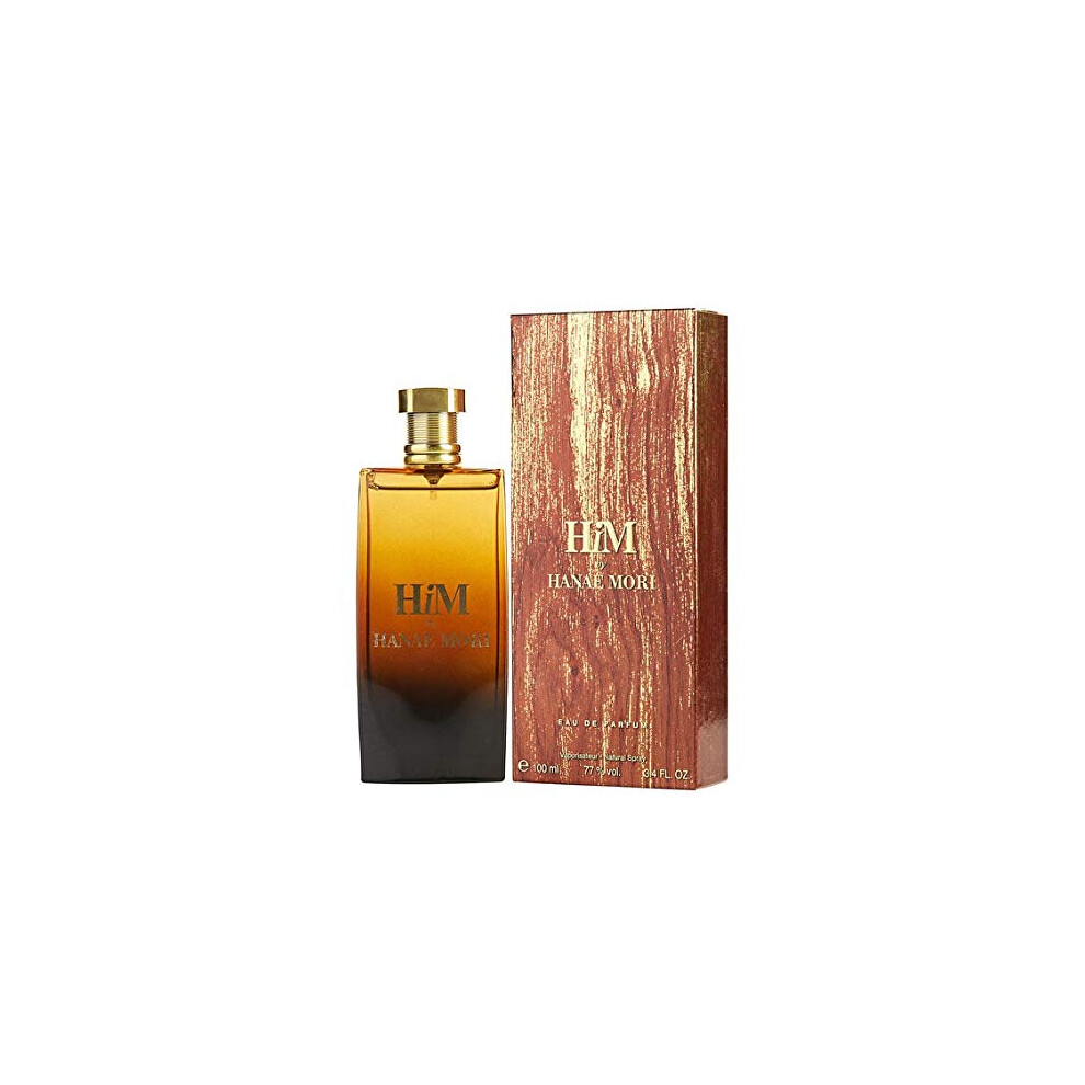 HM de Hanae Mori | Eau de parfum en vaporisateur | Parfum pour homme | Parfum hesp  rid   et bois  , puissant, pur et envo  tant | 100 ml / 3,4 fl oz