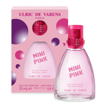 Ulric de Varens Mini Pink Eau de Parfum 25 ml - jugendliche bezaubernde und frische - Noten von Karamell Bergamotte & Vanille - Reisegre - .9 F