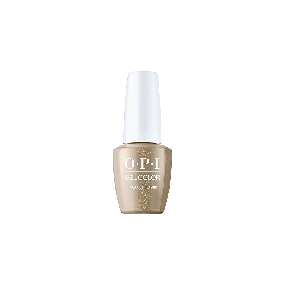 OPI GelColor, I Mica Be Dreaming, Gold Gel Nail Polish, Fall Wonders Collection, 0.5 fl oz