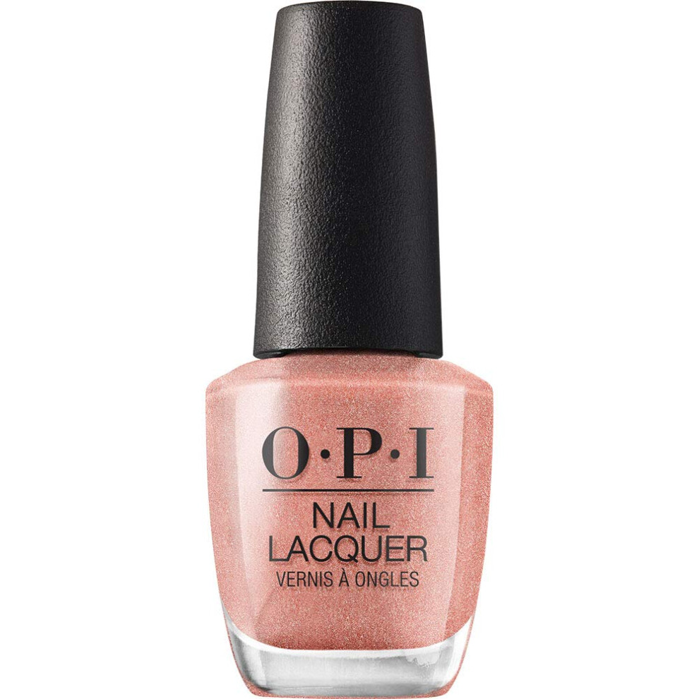 OPI Nail Lacquer  Worth a Pretty Penne  Pink Nail Polish  Venice Collection  0.5 fl oz