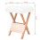 VidaXL vidaXL Massage-Klapphocker 12 cm dicker Sitz Weiß 5