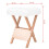 VidaXL vidaXL Massage-Klapphocker 12 cm dicker Sitz Weiß 4