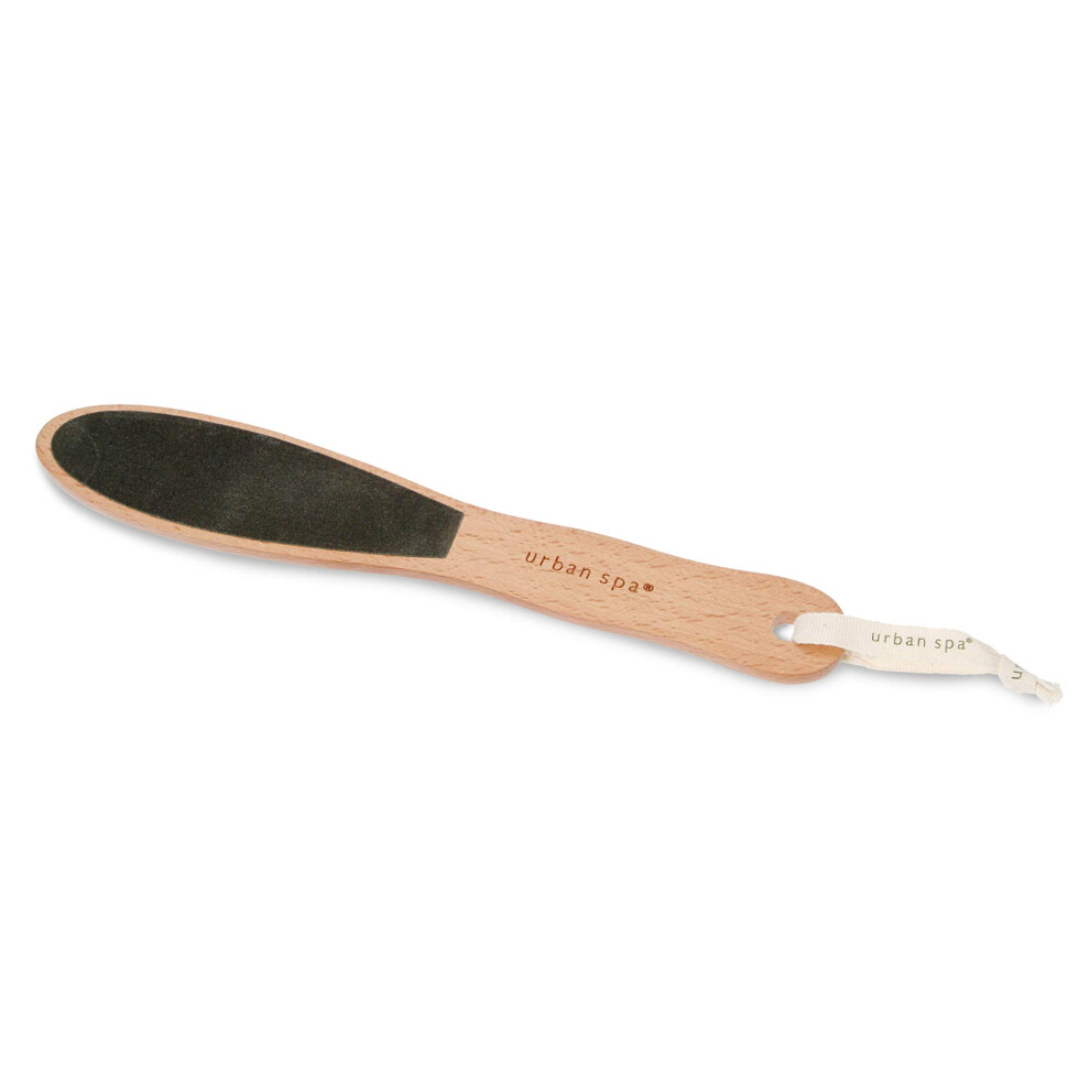 Urbana Urban Spa Wooden Foot File For Calluses, Pedicures, Heels And Toes