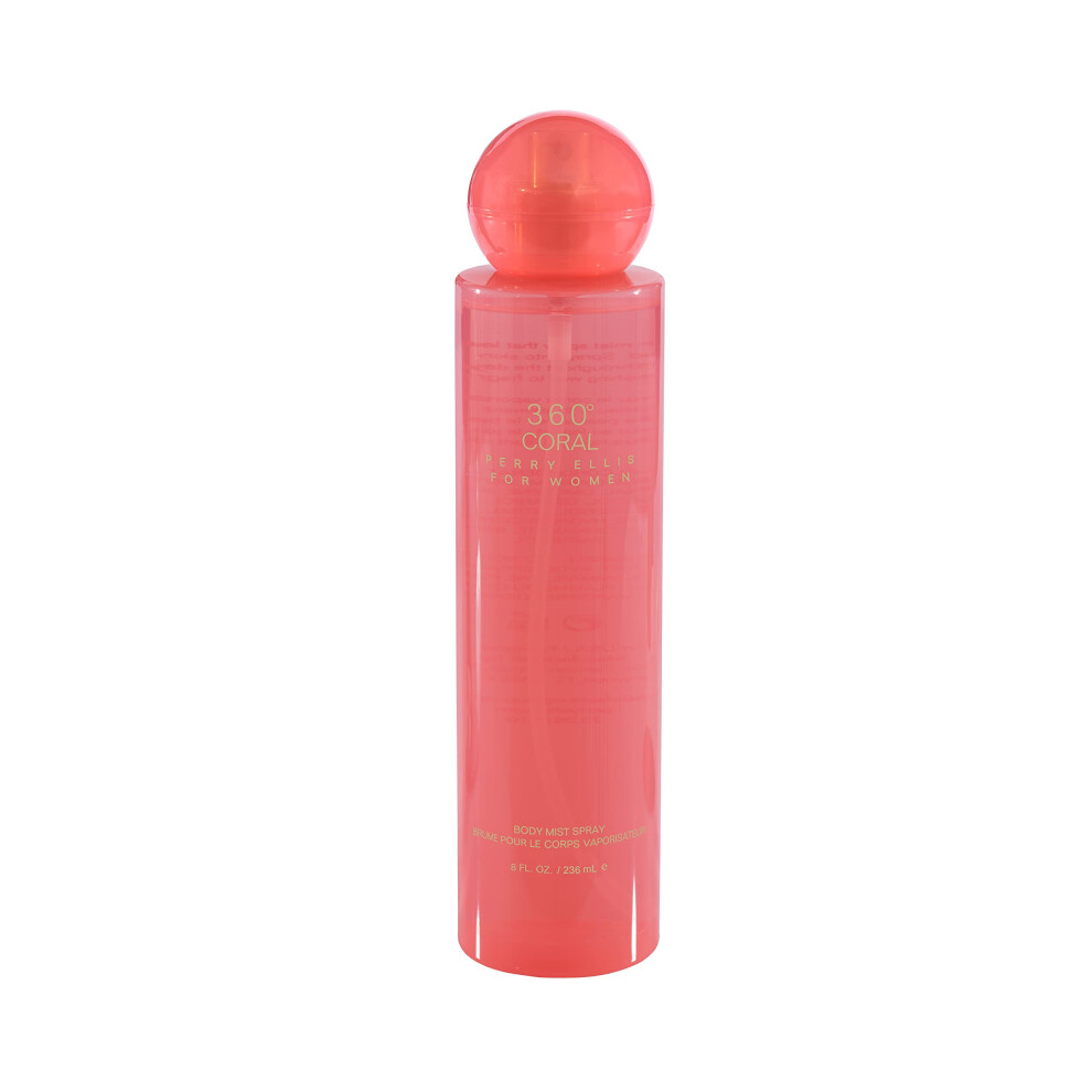 Perry Ellis 360   Coral Body Mist, 8 Ounce