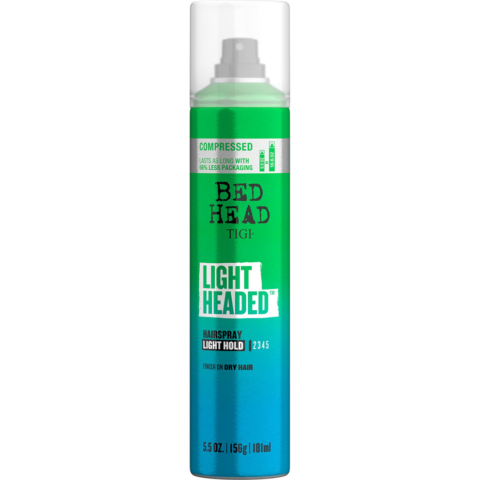 Tigi Light Bed Head Headed Hairspray With A Flexible Hold 5.5 Oz