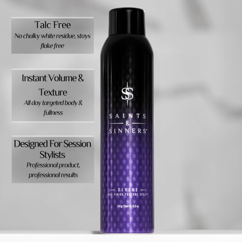 Saints & Sinners Divine Dry Finish Texture Spray pro objemnou texturu a telo 1