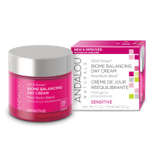 Andalou Naturals, 1000 Rosen, Biome Ausgleichende Tagescreme, Sensitiv, 17 oz (50 g)