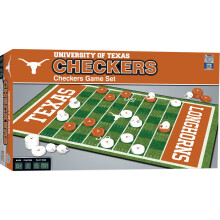 MasterPieces Family Game - NCAA Texas Longhorns Checkers - Officielt licenseret br?tspil til b?rn og voksne