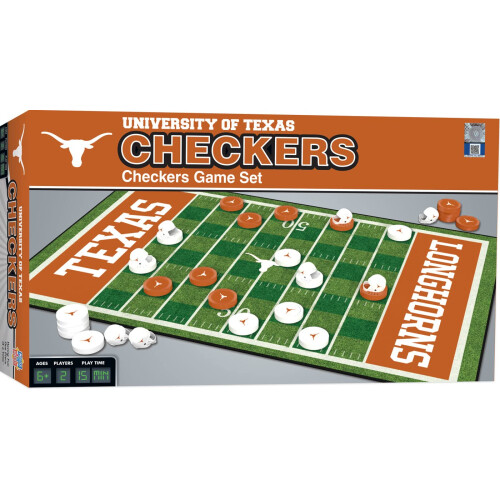 MasterPieces Επιτραπέζιο Παιχνίδι - NCAA Texas Longhorns Ντάμα