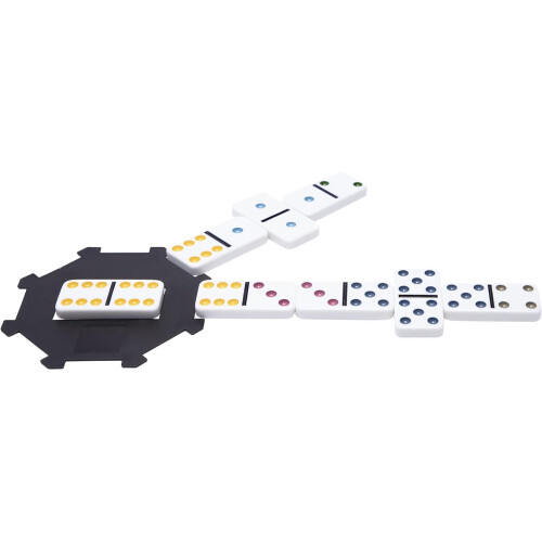 Dominos Couleurs Double 6 Pressman, 5" 1