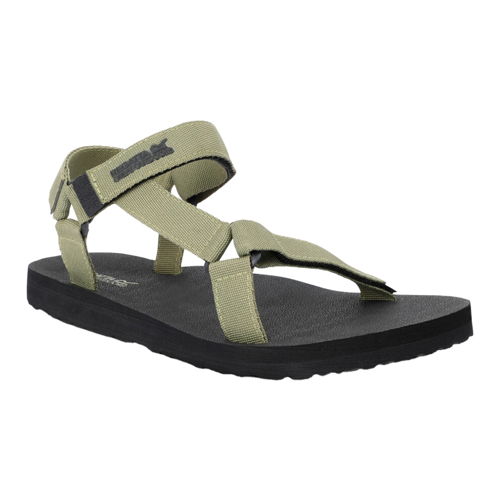 (6 UK, Nephrite Green/Black) Regatta Mens Vendeavour Sandals