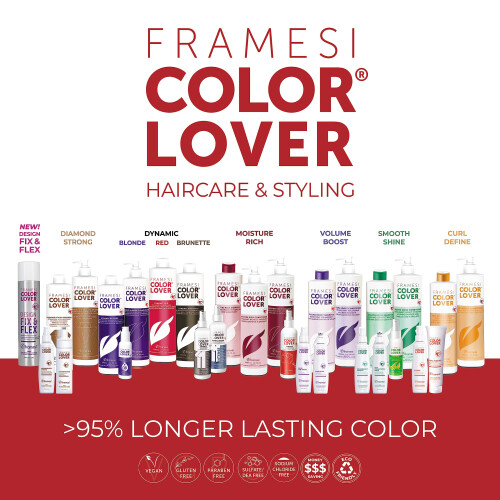 Siero lisciante per capelli Framesi Color Lover 6 fl oz 2