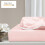 Cathay Home Luxuosa Folha Ajustada de Microfibra Ultra Macia de 14 Polegadas, Blush, Rainha 5