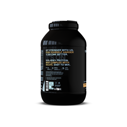 QNT Prime Whey Protein Powder 100% Whey Isolate - 908g - Cookies og fløde