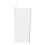 NES Home Nes Home Brushed Brass 800mm Wet Room Screen & Support Bar 4