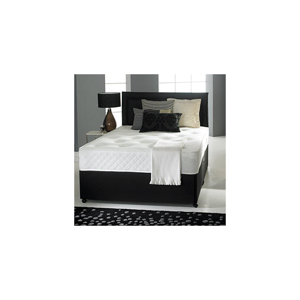 Divan Bed with Ortho Mattress, Headboard and 4 drawers (5ft Kingsize)
