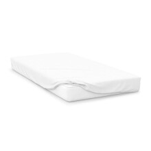 Belledorm White Jersey Fitted Sheet, 100% Jersey Cotton (King Size) To fit Mattress 15cm ? 25cm
