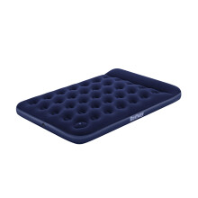 Colchón inflable para camping - BESTWAY - 67225 - 2 plazas - 1,91m x 1,37m x 22cm - Con bomba de pie integrada