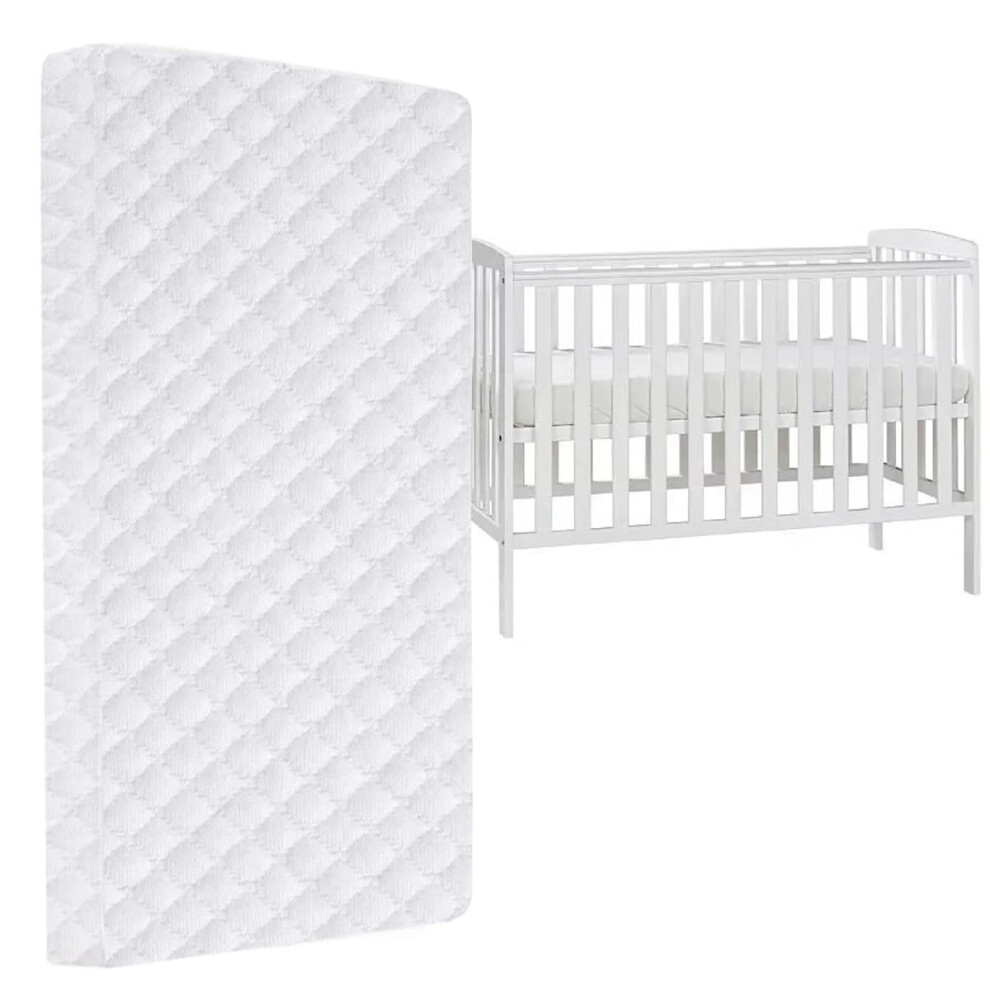Pinkfairyz Premium Baby Foam 36x80x4cm Mattress To Fits SnuzPod Next To Bed Crib With Quilted Cover Toddler Mattresses-image-OPC-PGRSNTM-NEW