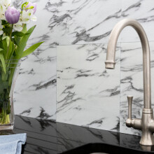 (1) MARBLE GREY Self-adhesive Wall Tiles