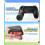 FYOUNG Controller Grip for JoyCon Compatible with Nintendo Switch & Switch OLED Model, Comfort JoyCon Holder Accessories (2 Pack) - Black 3