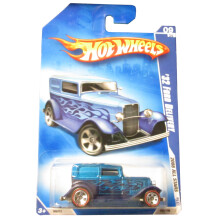 Hot Wheels 2008 All Stars Blue '32 Ford Delivery con Red Line 5SPs #49 (09 di 36) Scala 1:64